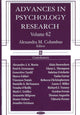 Book cover of: Advances in Psychology Research. By: Alexandra M. Columbus