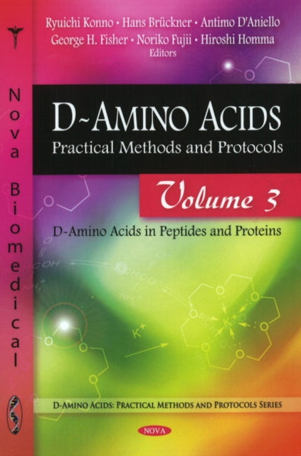 Book cover of: D-Amino Acids. By: Ryuichi Konno