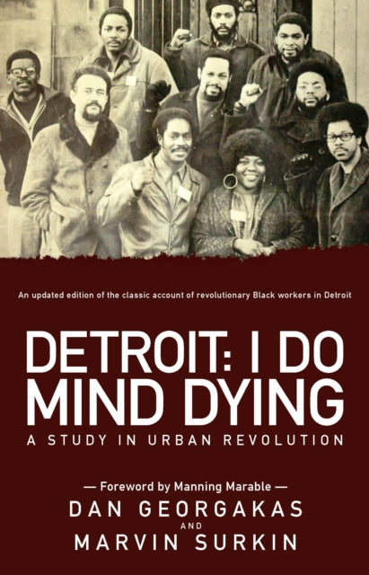 Book cover of: Detroit: I Do Mind Dying