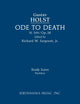 Book cover of: Ode to Death, H.144. By: Gustav Holst