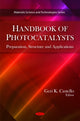 Book cover of: Handbook of Photocatalysts. By: Geri K. Castello