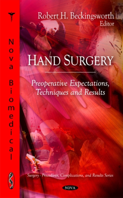 Book cover of: Hand Surgery. By: Robert H. Beckingsworth