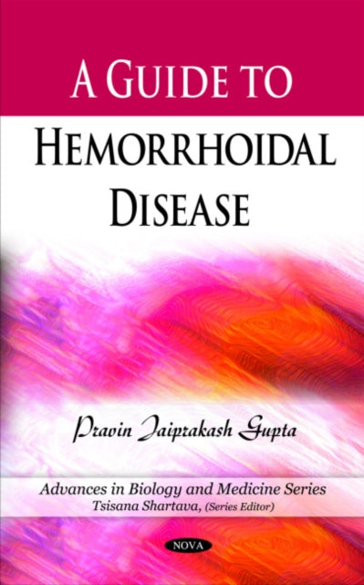 Book cover of: Guide to Hemorrhoidal Disease. By: Pravin Jaiprakash Gupta