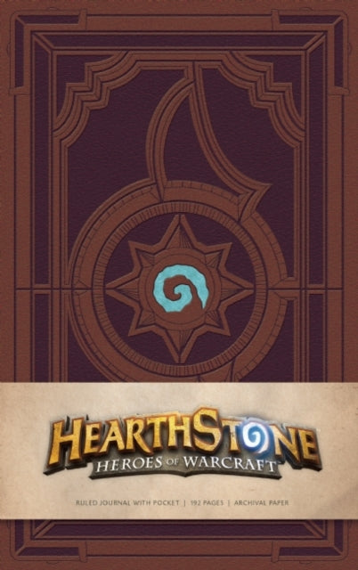 Book cover of: Hearthstone Hardcover Ruled Journal. By: Blizzard Entertainment