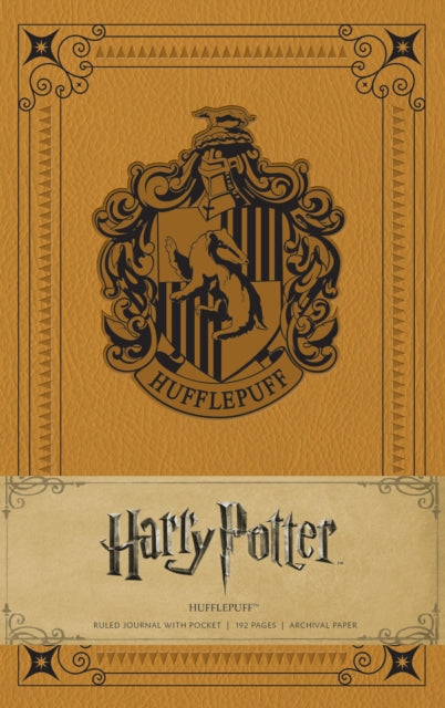 Book cover of: Harry Potter: Hufflepuff Hardcover Ruled Journal