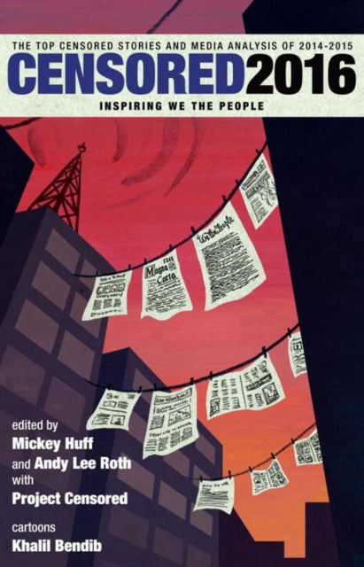 Book cover of: Censored 2016. By: Mickey Huff