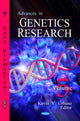 Book cover of: Advances in Genetics Research. By: Kevin V. Urbano