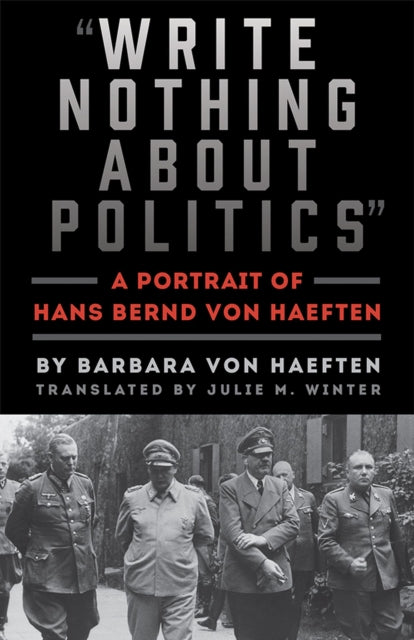 Book cover of: "Write Nothing about Politics"