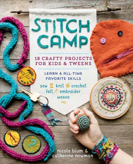Book cover of: Stitch Camp. By: Nicole Blum