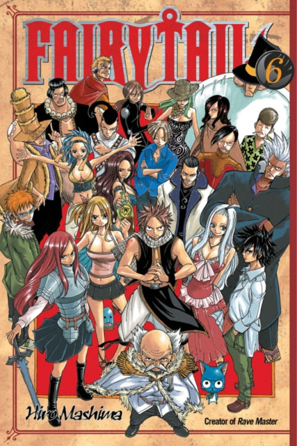 Book cover of: Fairy Tail 6. By: Hiro Mashima