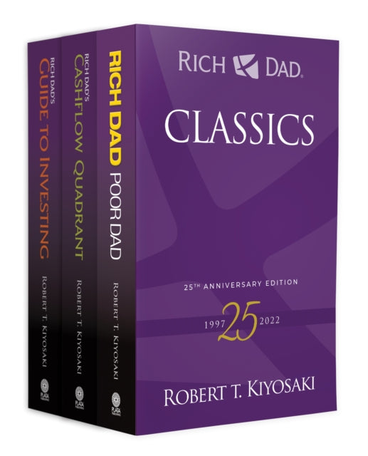 Book cover of: Rich Dad Classics Boxed Set. By: Robert T. Kiyosaki