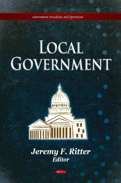 Book cover of: Local Government. By: Jeremy F. Ritter