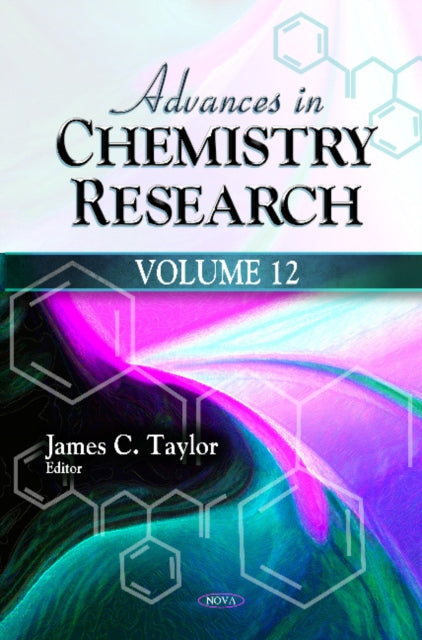 Book cover of: Advances in Chemistry Research. By: Taylor, James C.