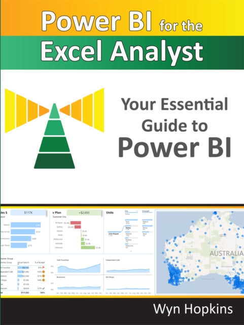 Book cover of: Power BI for the Excel Analyst. By: Wyn Hopkins