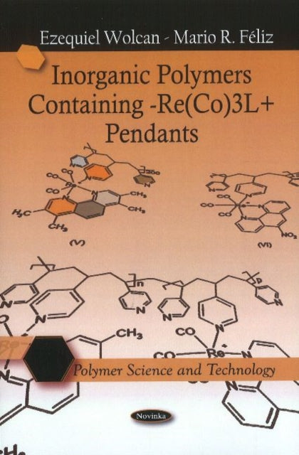 Book cover of: Inorganic Polymers Containing -Re(CO)3L+ Pendants. By: Ezequiel Wolcan
