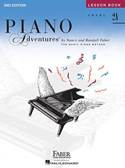 Book cover of: Piano Adventures Lesson Book Level 2A