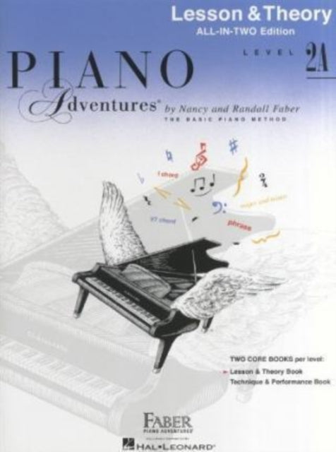 Book cover of: Piano Adventures All-In-Two Level 2A Lesson/Theory