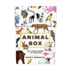 Book cover of: Animal Box Postcards. By: Happy Menocal