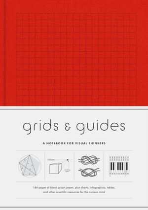 Grids & Guides (Red) Notebook