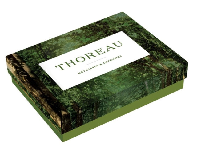 Book cover of: Thoreau Notecards. By: Princeton Architectural Press