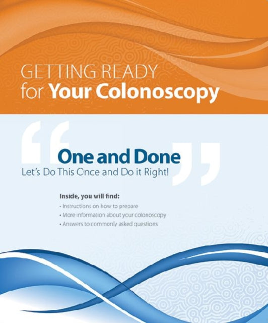 Book cover of: Getting Ready for Your Colonoscopy. By: Slack Incorporated