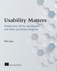 Book cover of: Usability Matters. By: LACEY, MATT