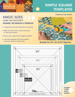 Fast2Cut Simple Square Templates