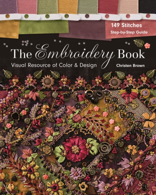 Book cover of: Embroidery Book. By: Christen Brown