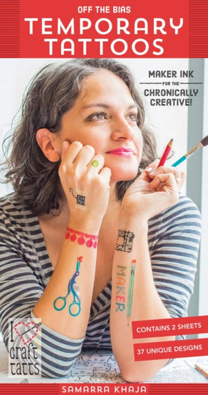 Off the Bias Temporary Tattoos