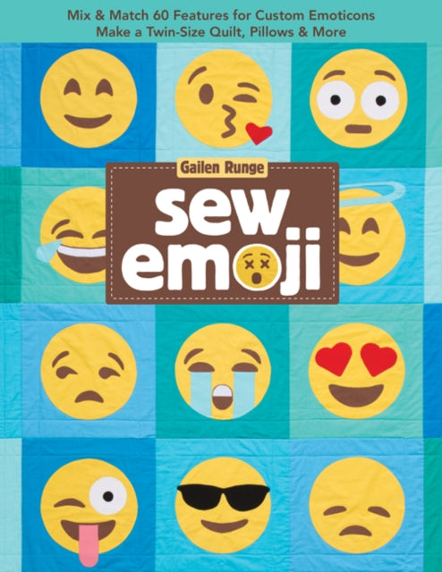 Book cover of: Sew Emoji. By: Gailen Runge