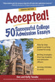 Book cover of: Accepted! 50 Successful College Admission Essays. By: Gen Tanabe