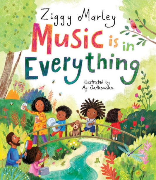 Book cover of: Music Is In Everything. By: Ziggy Marley