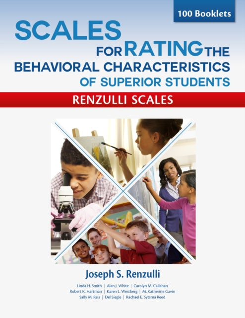 Book cover of: Scales for Rating the Behavioral Characteristics of Superior Students--Print Version