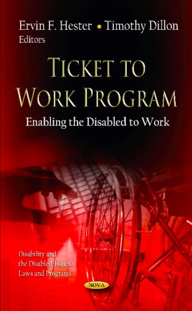 Book cover of: Ticket to Work Program. By: Ervin F. Hester