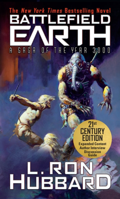 Book cover of: Battlefield Earth. By: L. Ron Hubbard