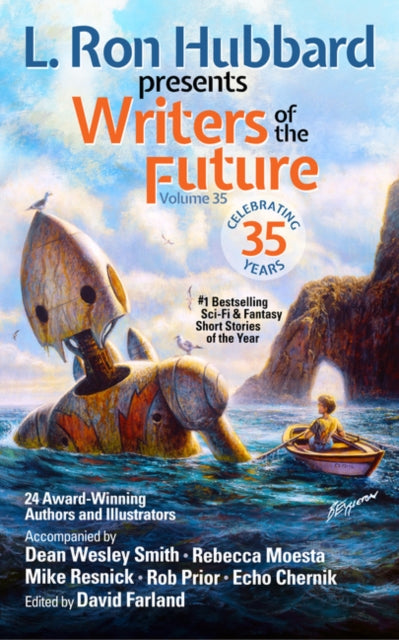 Book cover of: Writers of the Future Volume 35. By: L. Ron Hubbard