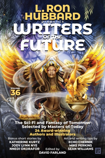 Book cover of: Writers of the Future Volume 36. By: L. Ron Hubbard