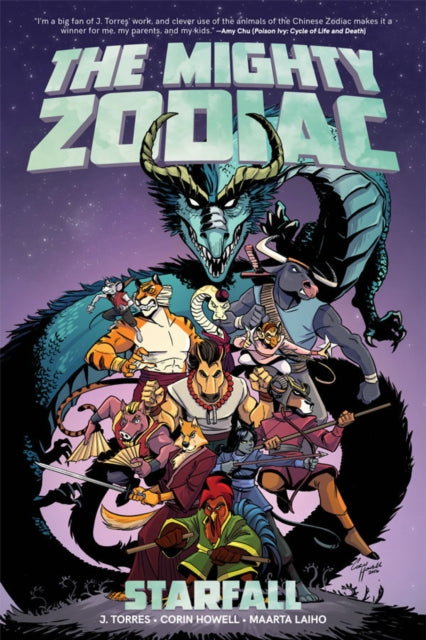 Book cover of: Mighty Zodiac Vol. 1. By: J. Torres