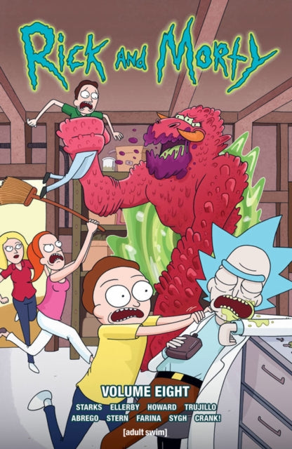 Book cover of: Rick and Morty Vol. 8. By: Kyle Starks