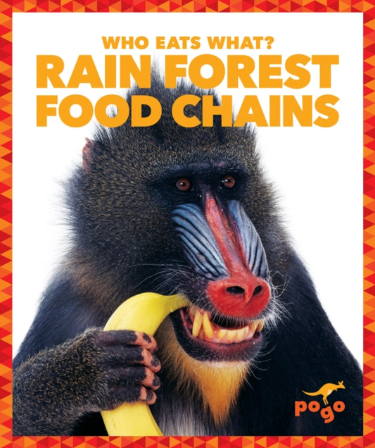 Book cover of: Rain Forest Food Chains. By: Rebecca Pettiford
