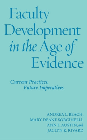 Faculty Development in the Age of Evidence
