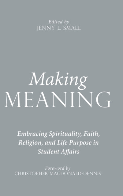 Book cover of: Making Meaning. By: Jenny L. Small