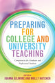 Book cover of: Preparing for College and University Teaching. By: Molly Hatcher
