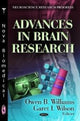 Book cover of: Advances in Brain Research. By: Owen B. Williams