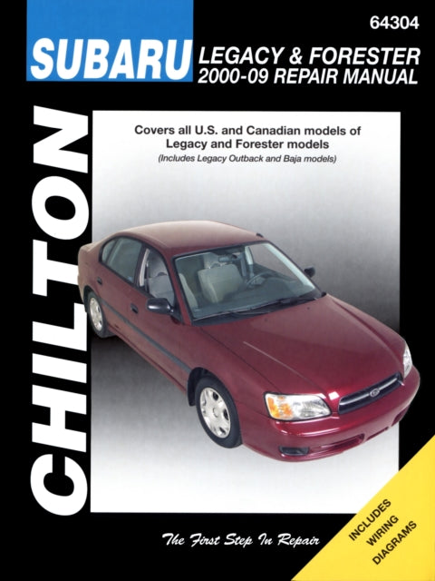 Book cover of: Subaru Legacy (00-09 ) (Chilton). By: Robert Maddox