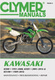 Book cover of: Kawasaki KX80 (1991-2000), KX85/85-II (2001-2016) & KX100 (1989-2016) Service Repair Manual. By: Clymer Publications