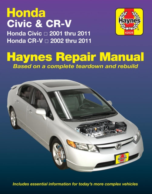 Book cover of: Honda Civic (01-11). By: Haynes Publishing