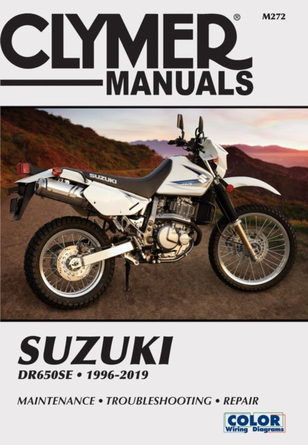 Book cover of: Clymer Manual Suzuki DR650ES 1996-2019. By: Clymer Publications