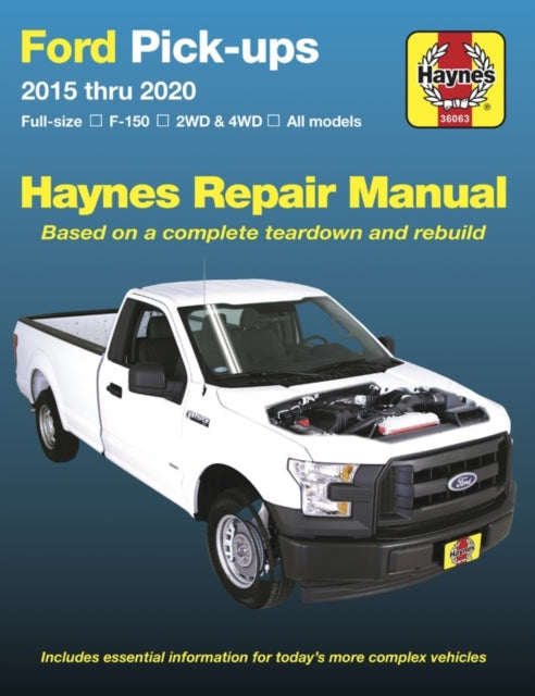 Ford F-150 Pick Ups '15-'17 9781620923863 Editors of Haynes Manuals