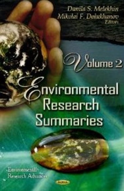 Book cover of: Environmental Research Summaries